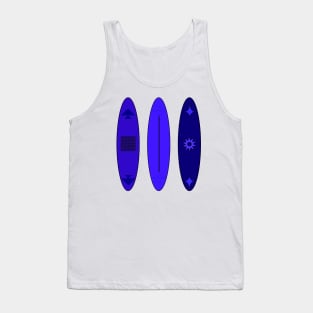 Blue Boards Tank Top